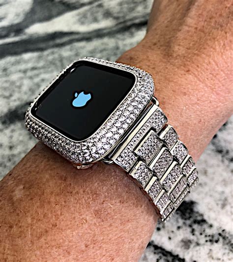 rolex watch band apple watch|genuine diamond apple watch band.